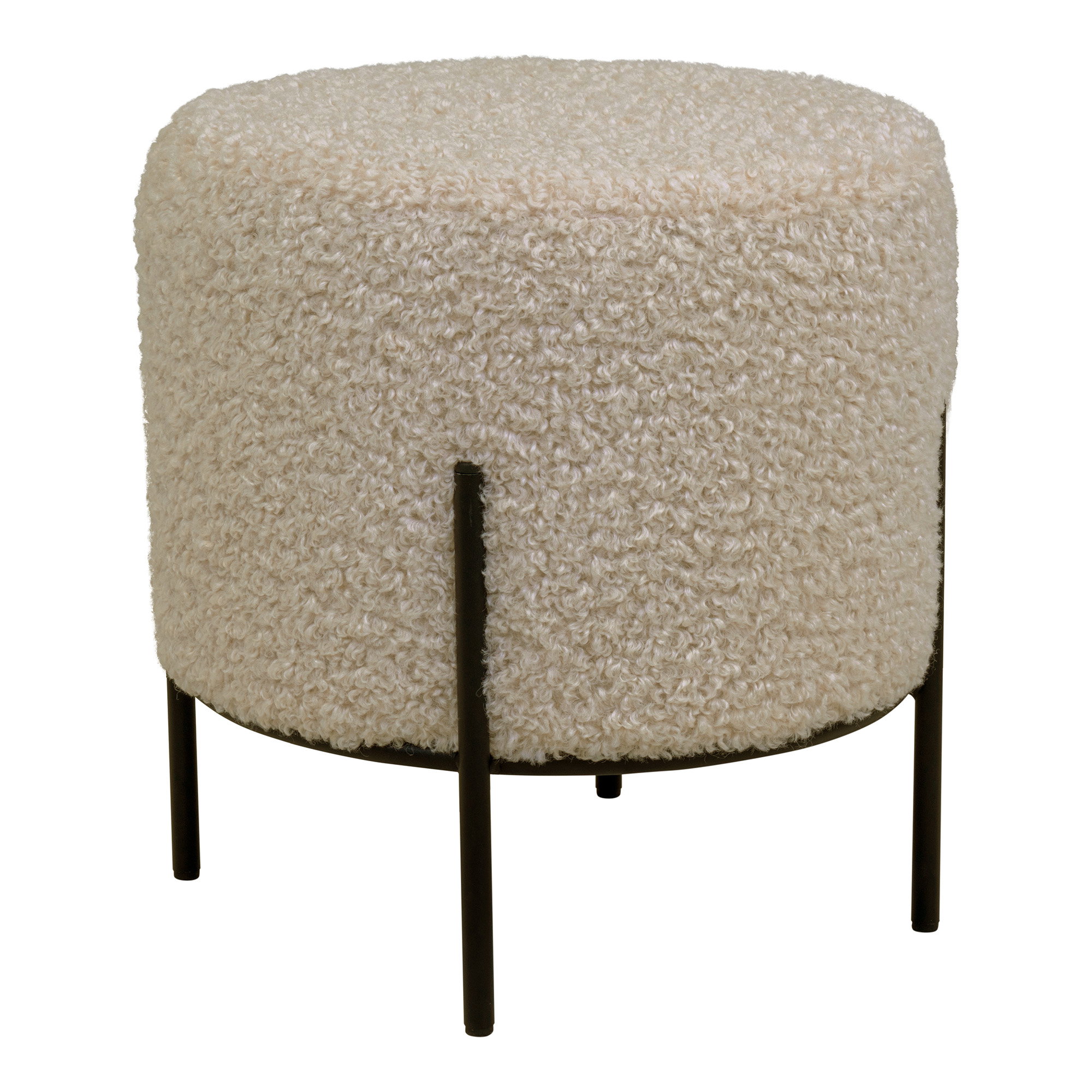 Poef Graummir Polyester Grijs