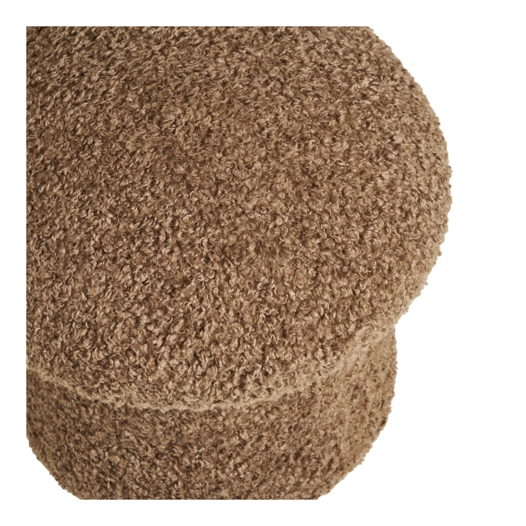 Poef Hoommero Polyester Bruin - Afbeelding 2