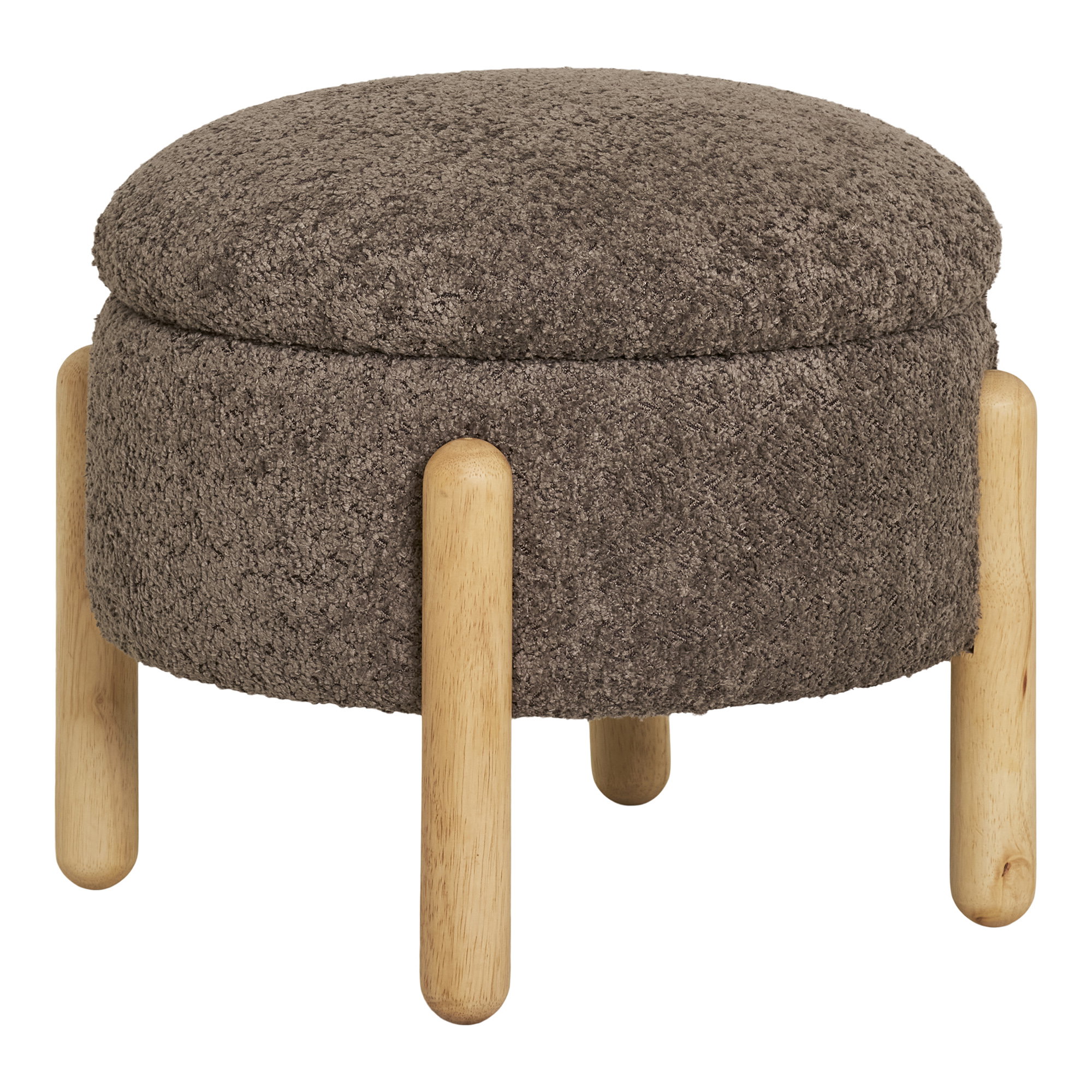 Poef Taunello Polyester Bruin