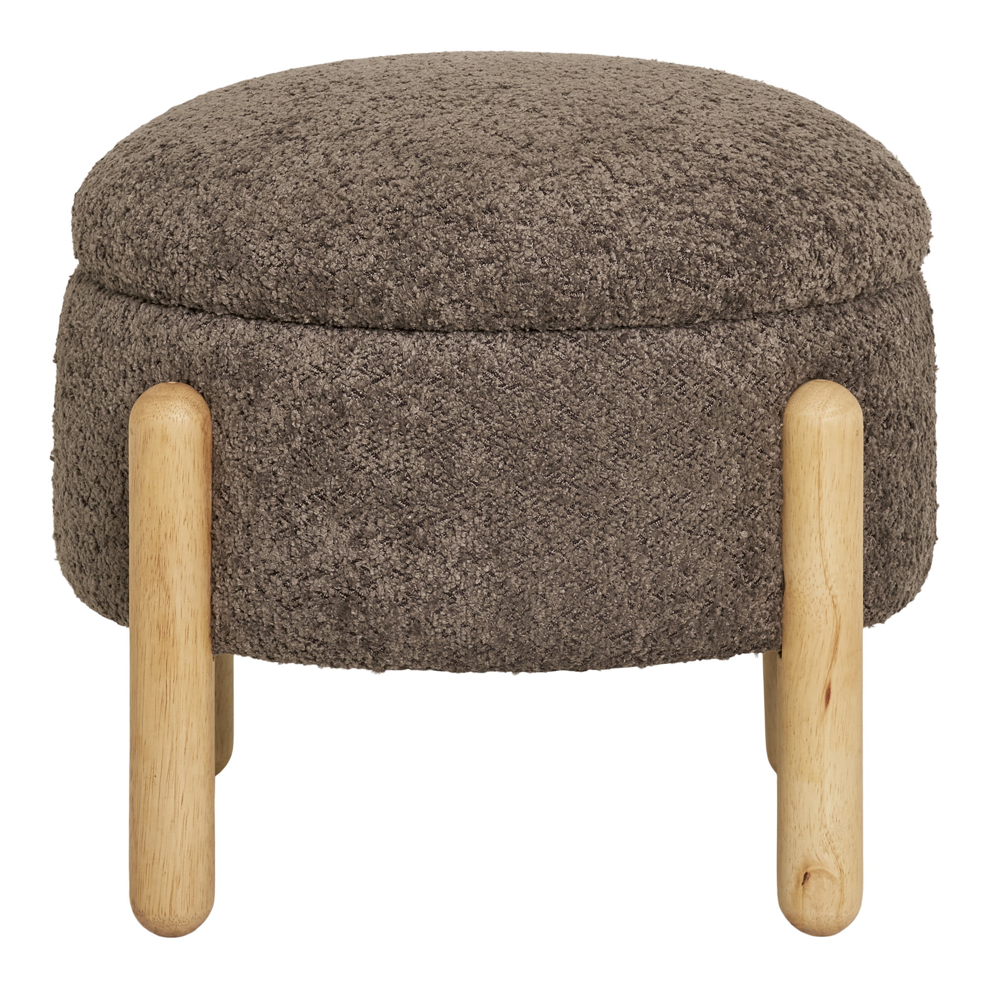 Poef Taunello Polyester Bruin - Afbeelding 2