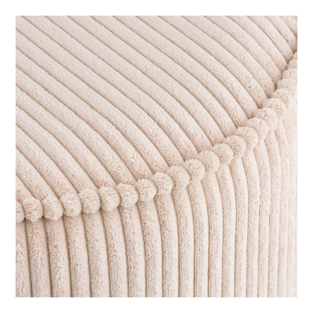 Poef Grorrin Polyester Beige - Afbeelding 3