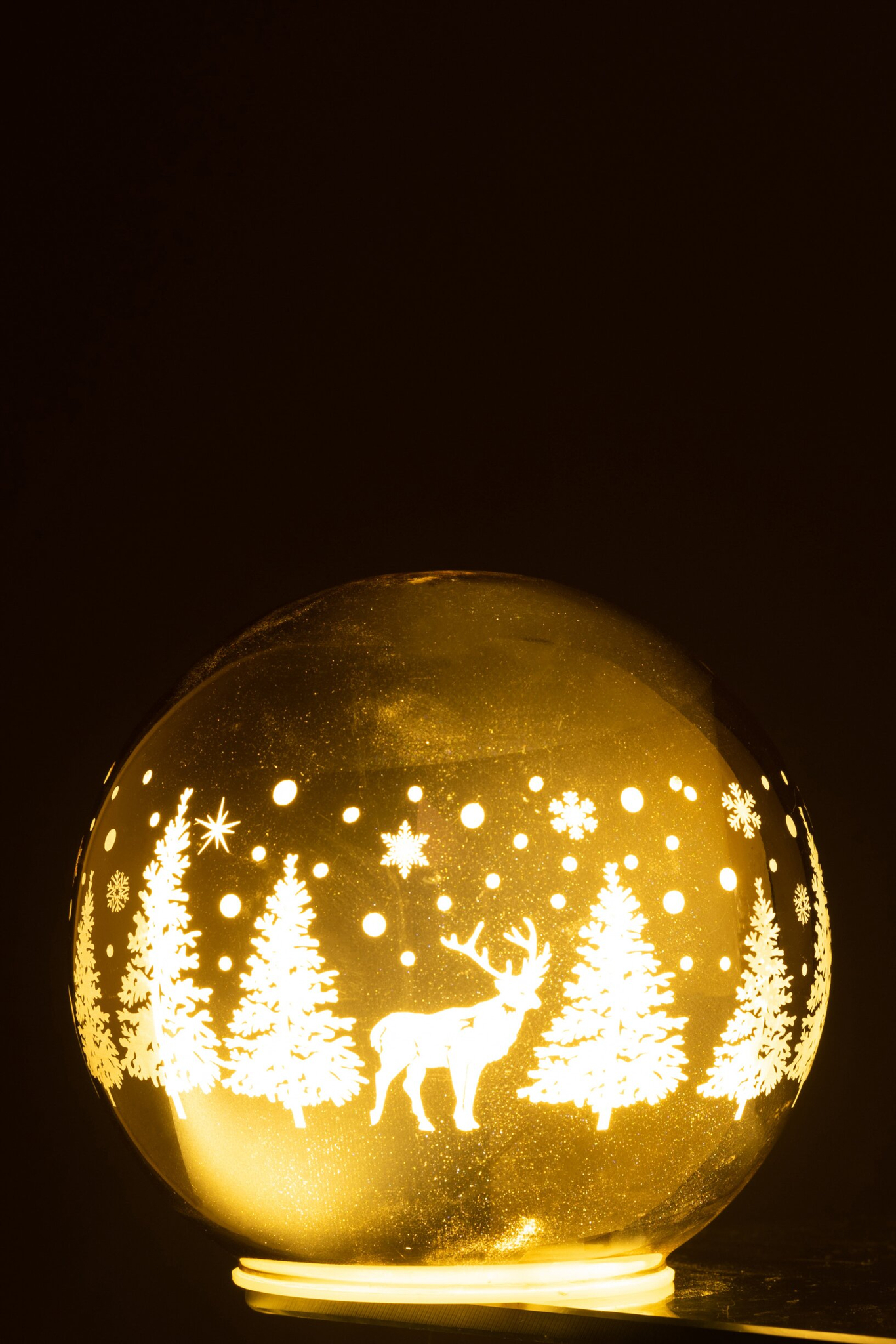 Decoratie Boras Glas Goud - Afbeelding 2