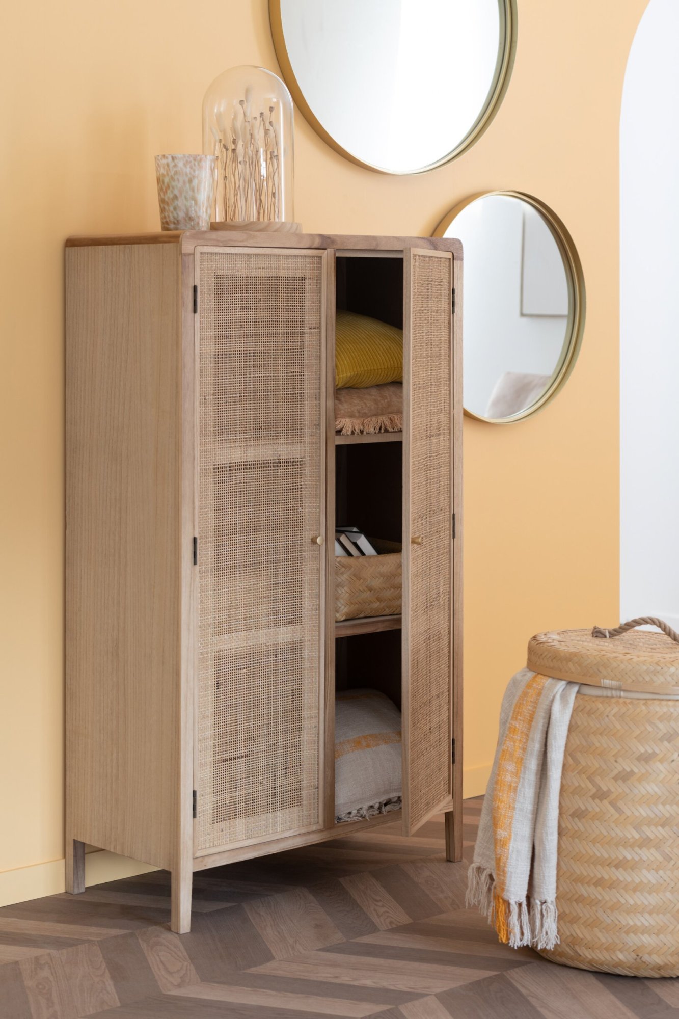Spiegel Tiendona Goud 80x4 cm