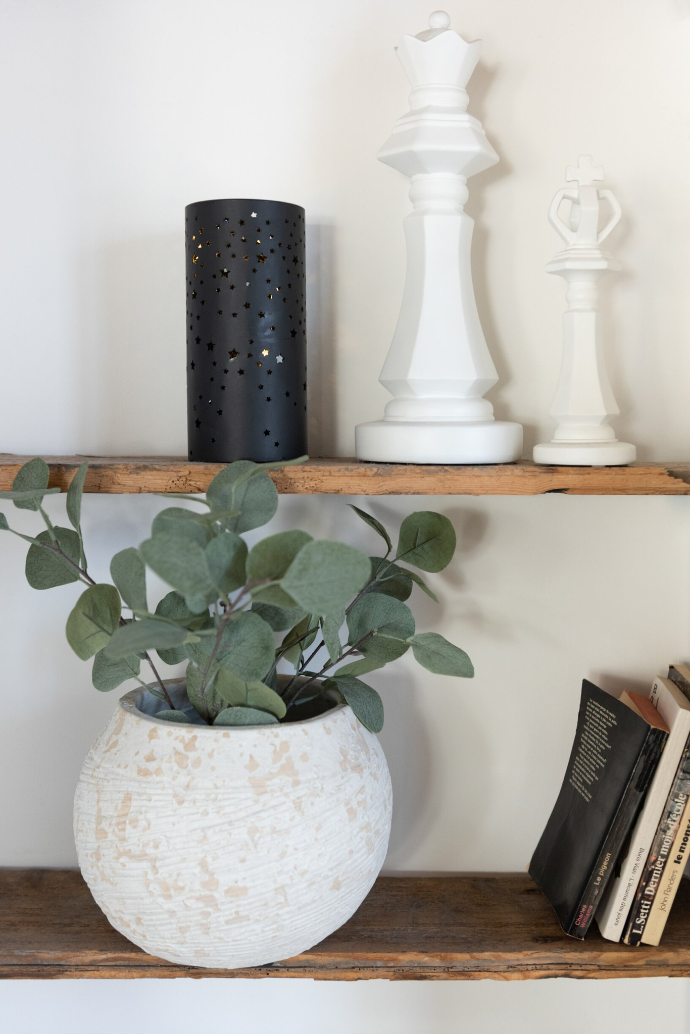 Bloempot Zelvund Klei Beige H17 cm