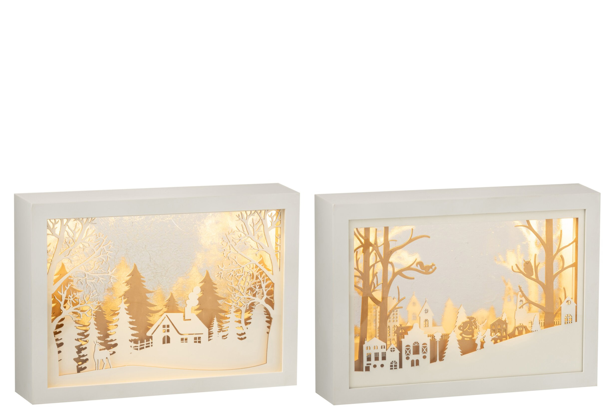Woonaccessoire Floldu Kunststof Goud - Set van 2 - Afbeelding 3