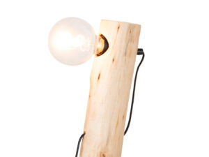 Tafellamp Daarmonte Hout H36 cm