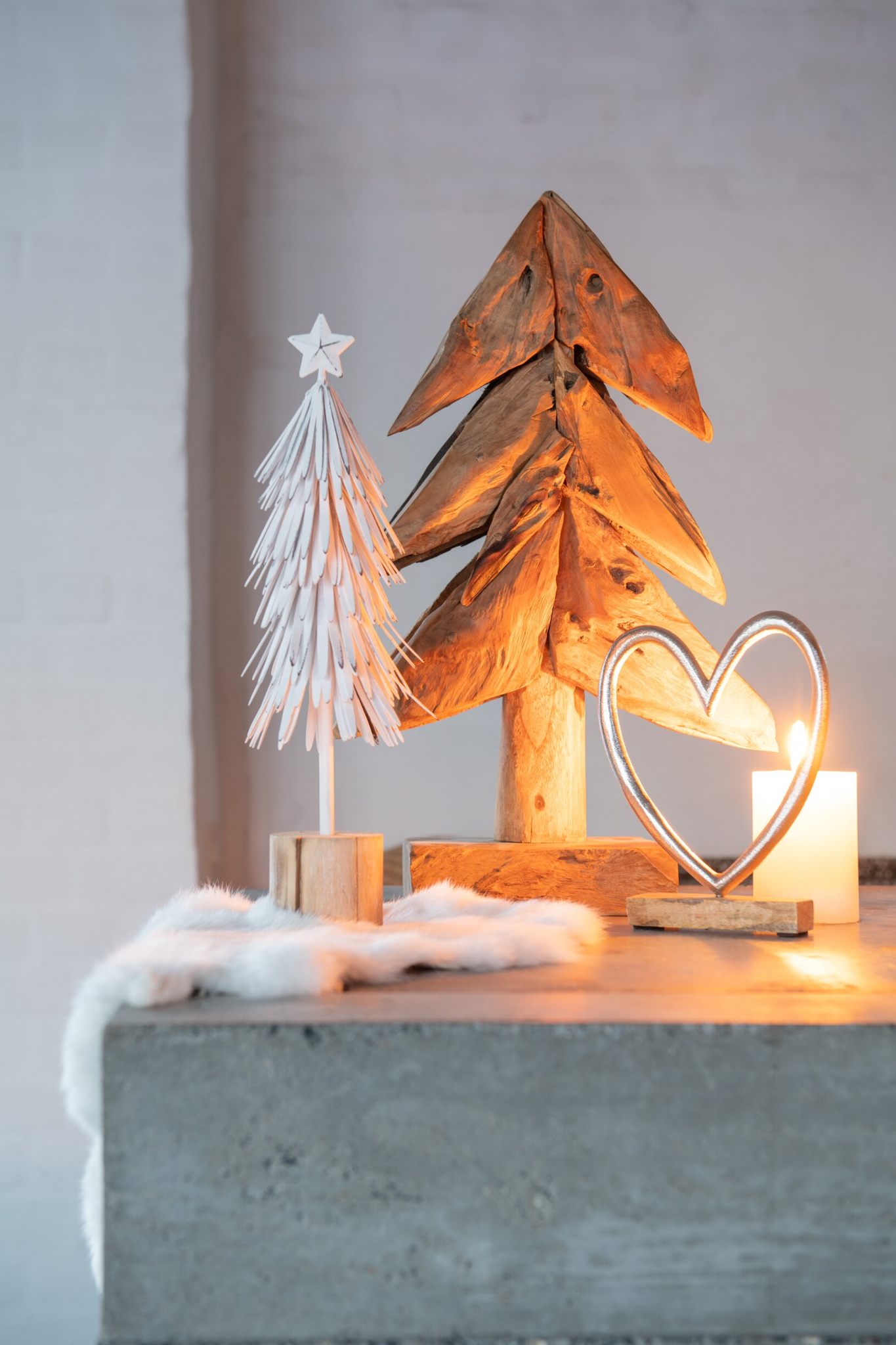 Woonaccessoire Briellal Teak Naturel