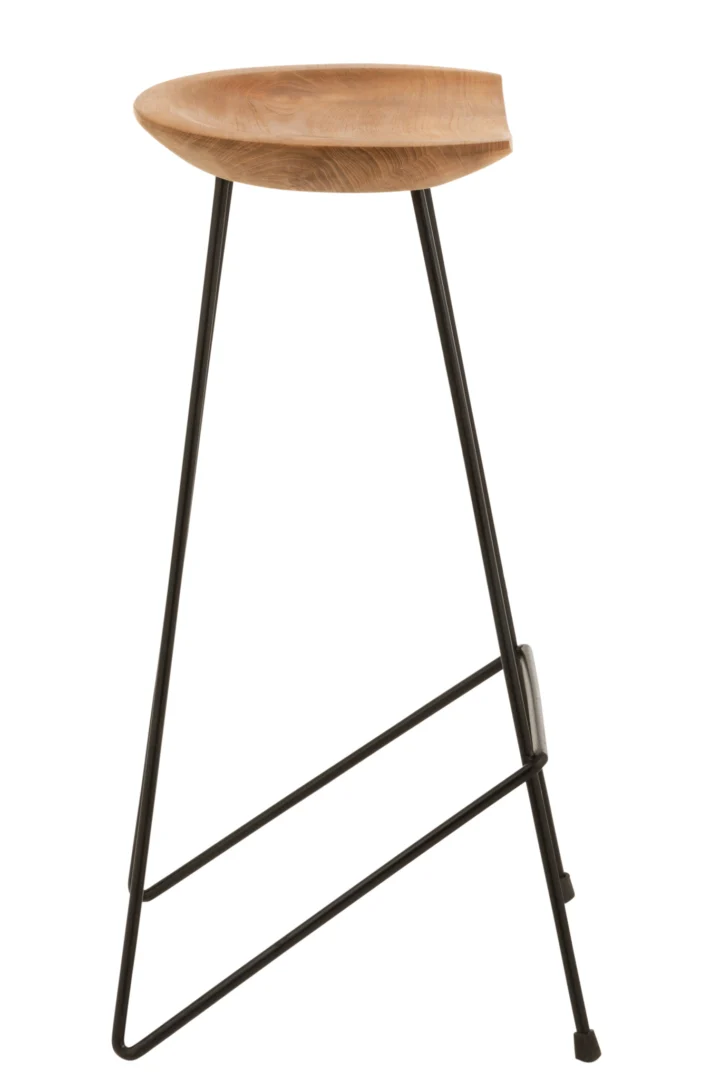 Barkruk Vidond Naturel - Afbeelding 2