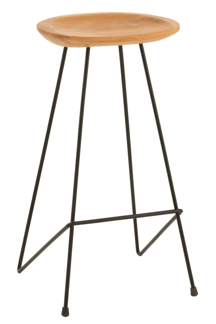Barkruk Vidond Naturel - Afbeelding 7