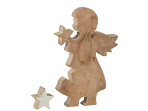 Decoratie Semund Mangohout Naturel
