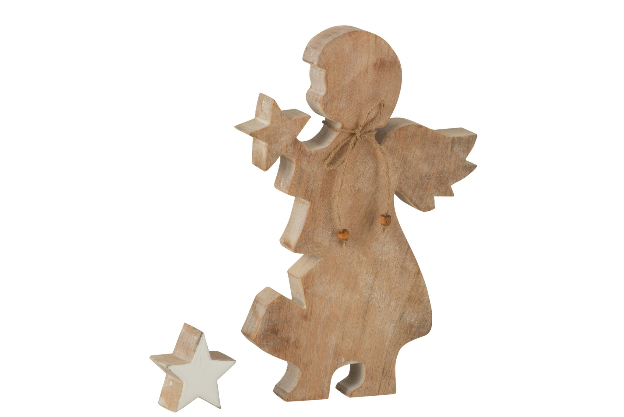 Decoratie Semund Mangohout Naturel