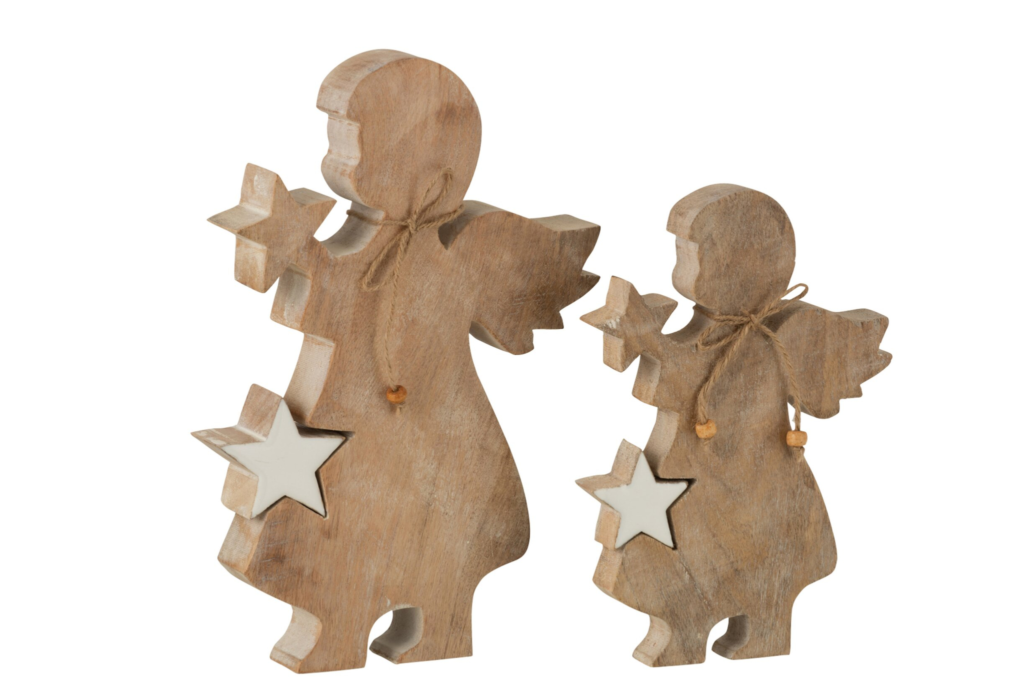Decoratie Semund Mangohout Naturel - Afbeelding 2