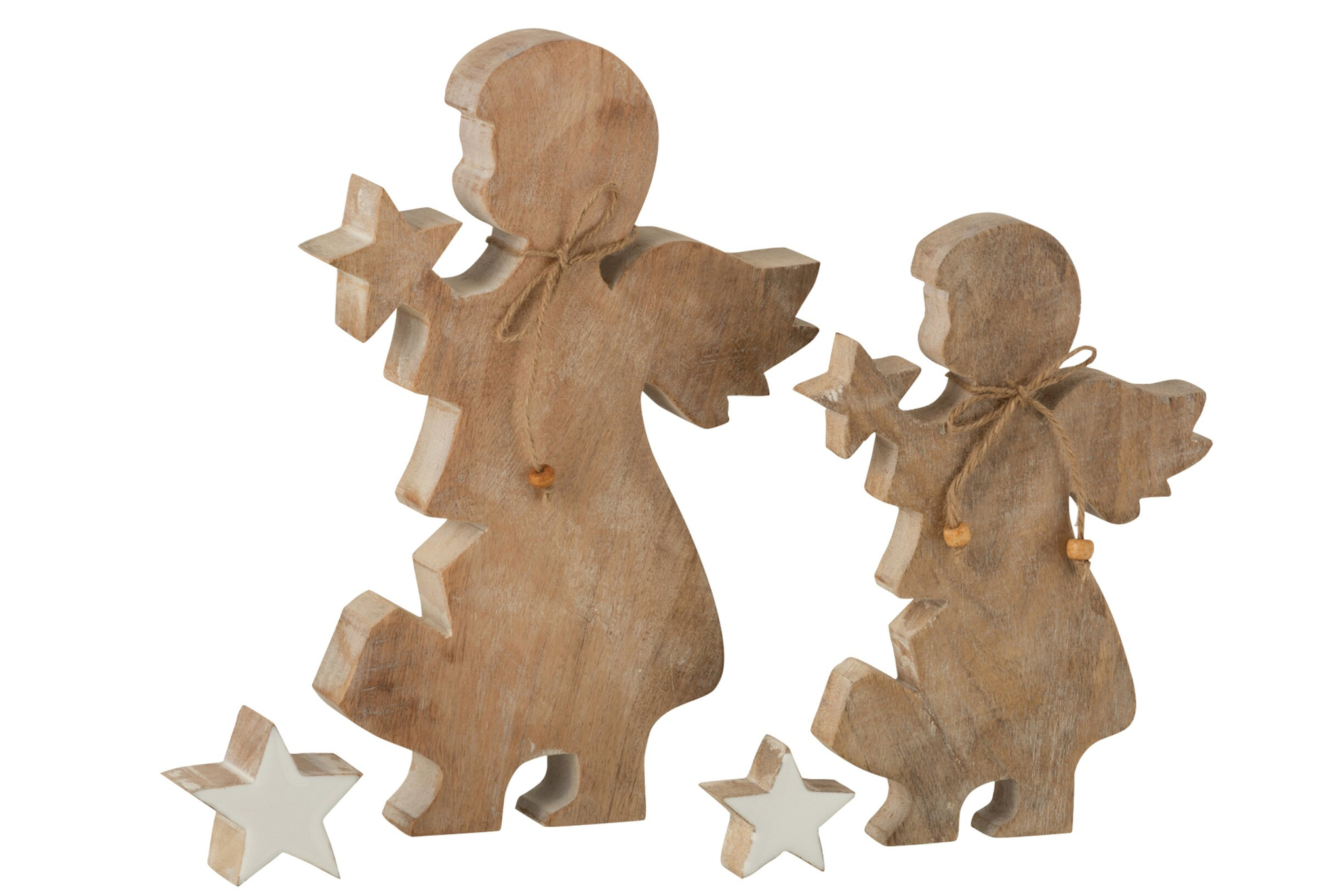 Decoratie Semund Mangohout Naturel - Afbeelding 3