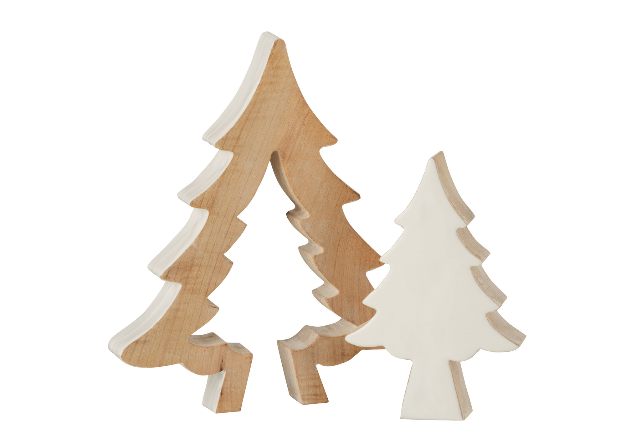 Kerstboom Skiellar Mangohout Wit