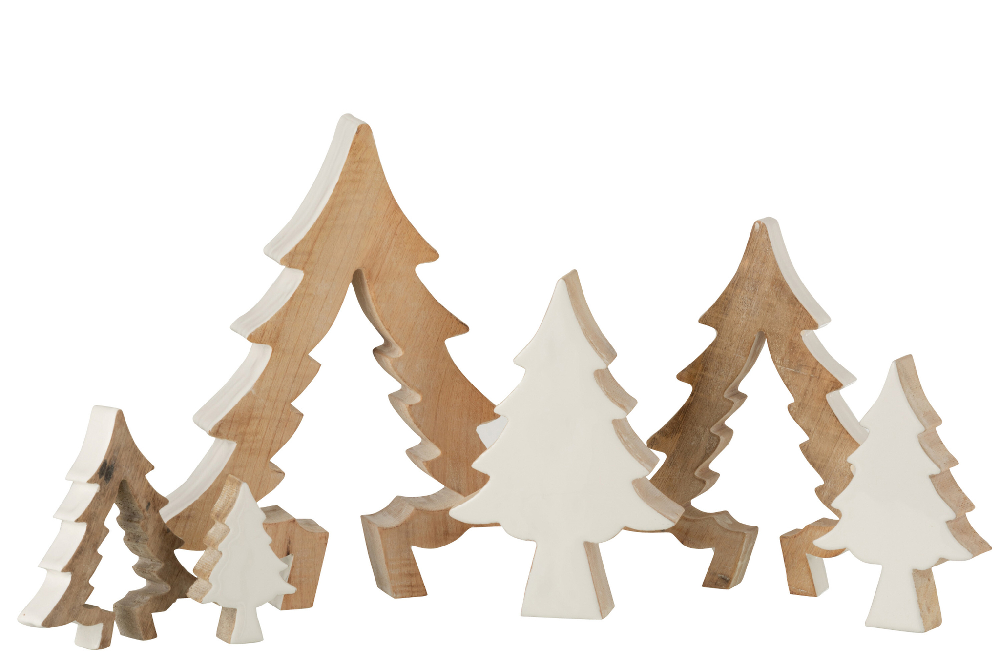Kerstboom Skiellar Mangohout Wit - Afbeelding 3