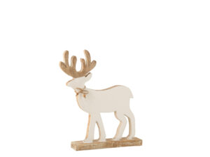 Decoratiefiguur Zitesta Mangohout Wit H41,5 cm