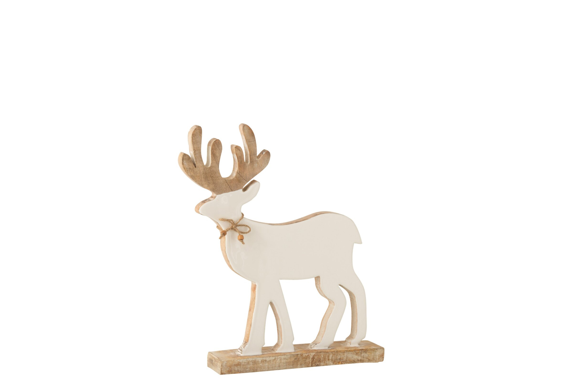 Decoratiefiguur Zitesta Mangohout Wit H41,5 cm