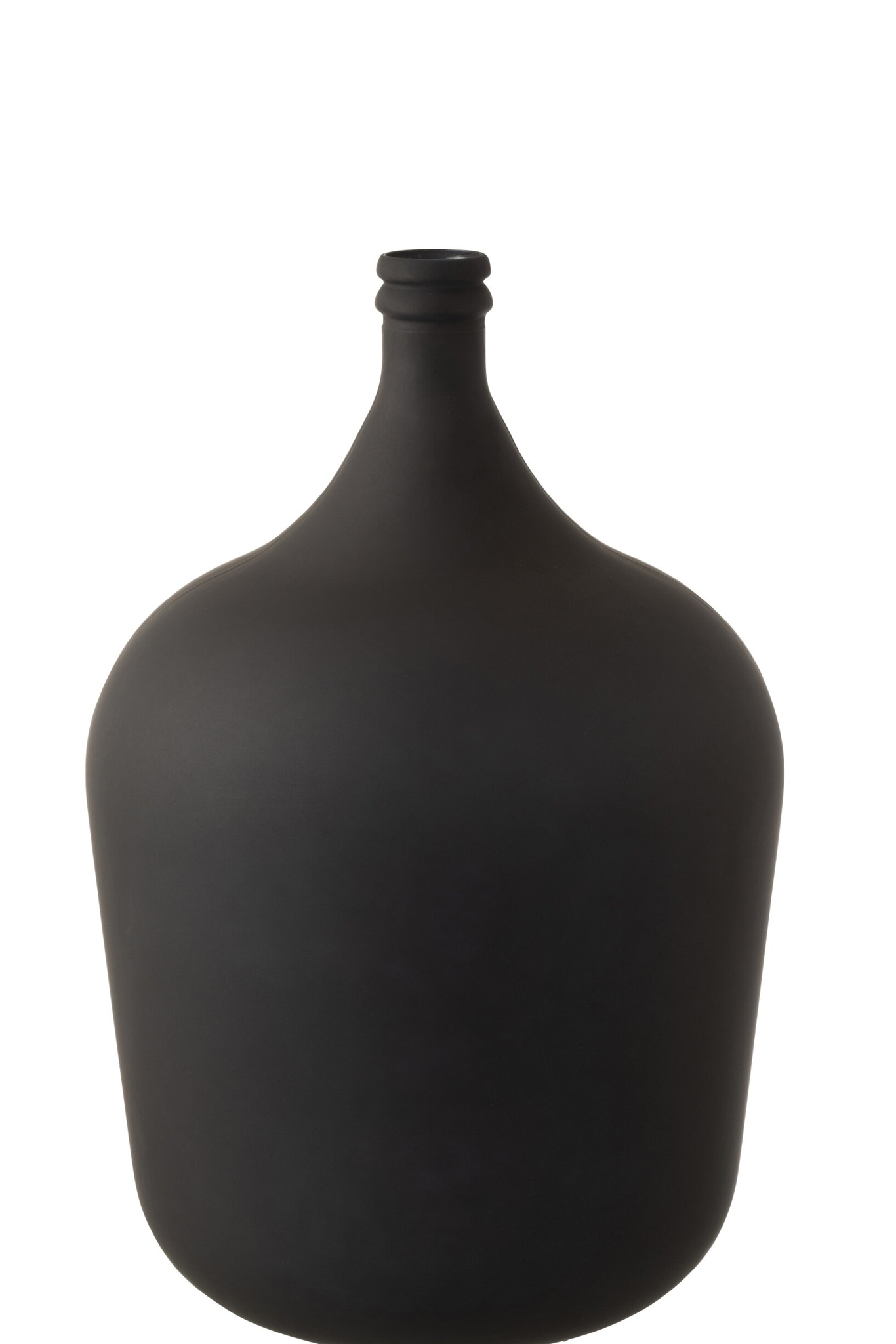 Vaas Kiermano Glas Zwart H56 cm - Afbeelding 2