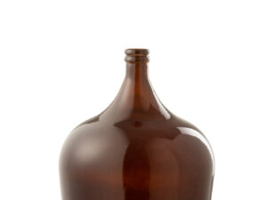 Vaas Sloltes Glas Bruin H56 cm