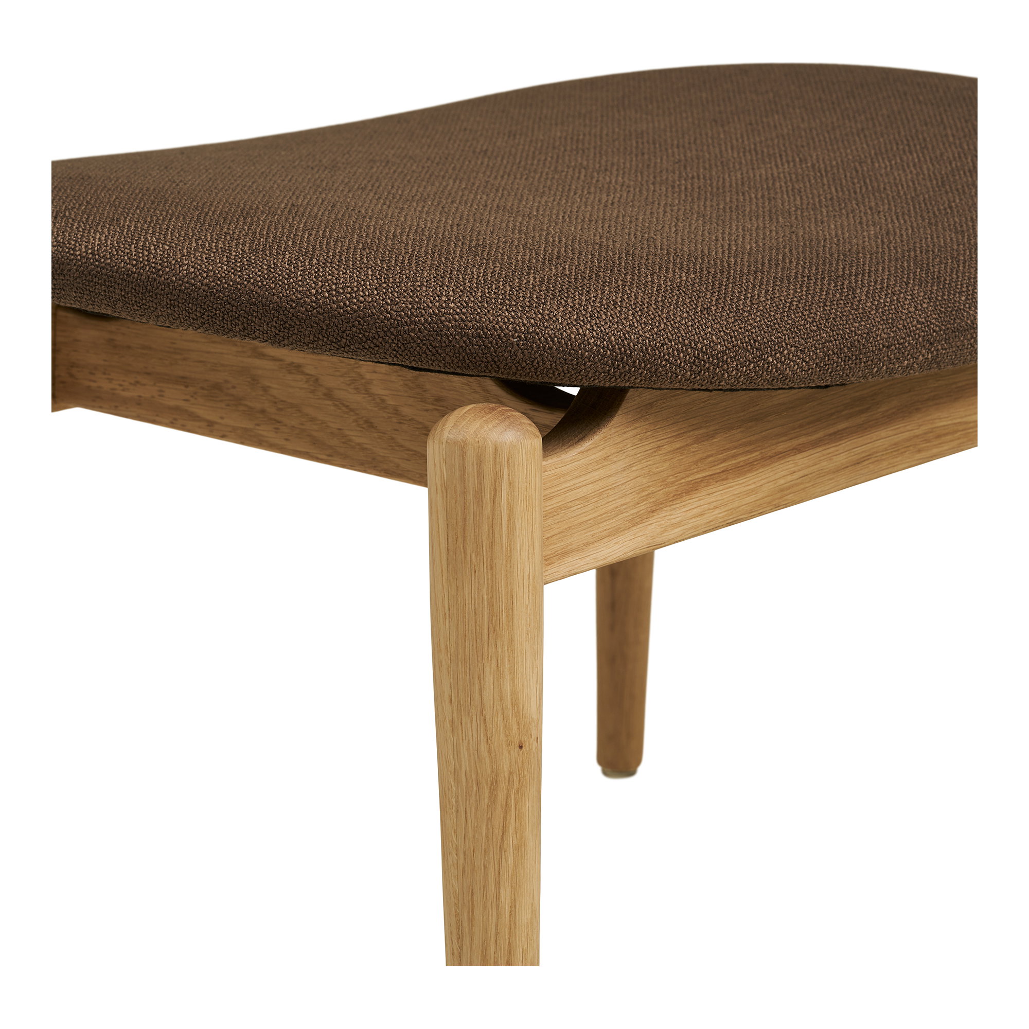 Voetenbank Kiensira Polyester Naturel - Afbeelding 4