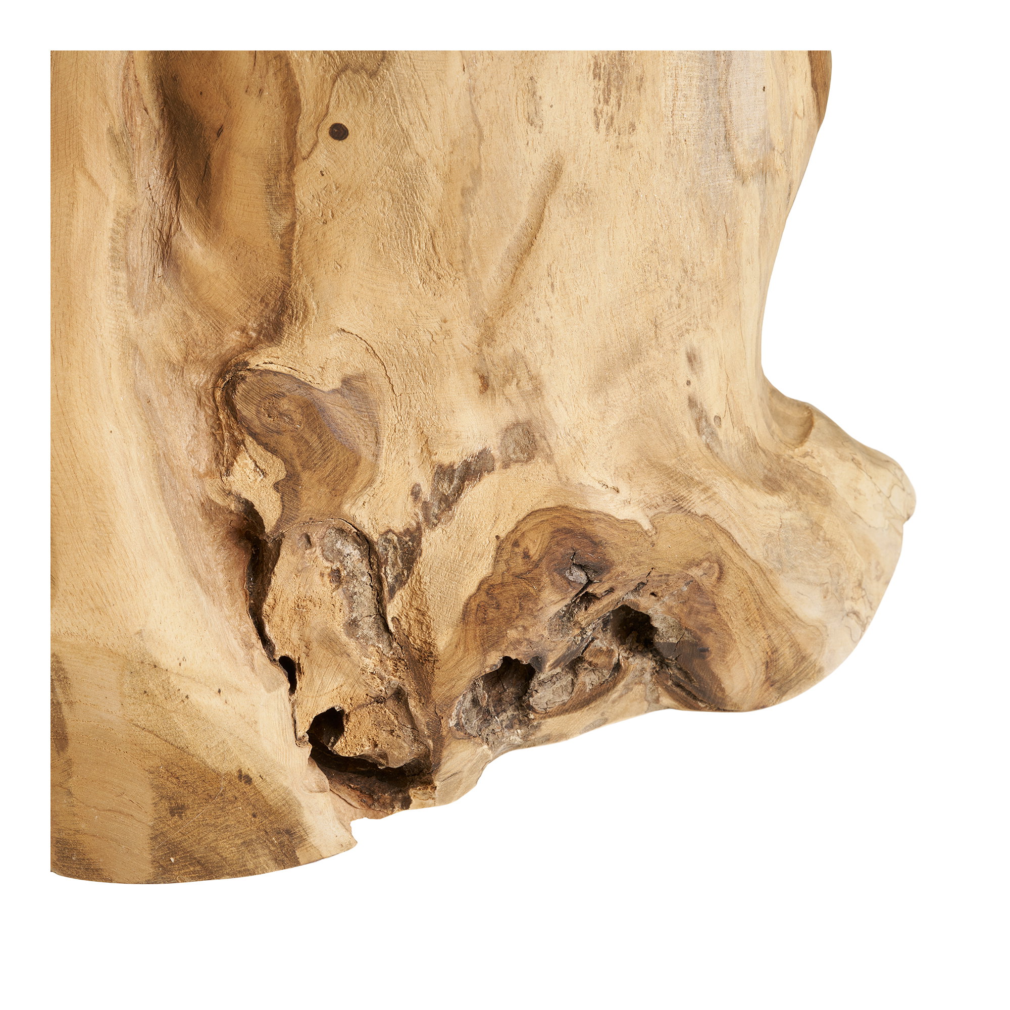 Bijzettafel Prennond Teak Ø40 cm - Afbeelding 4