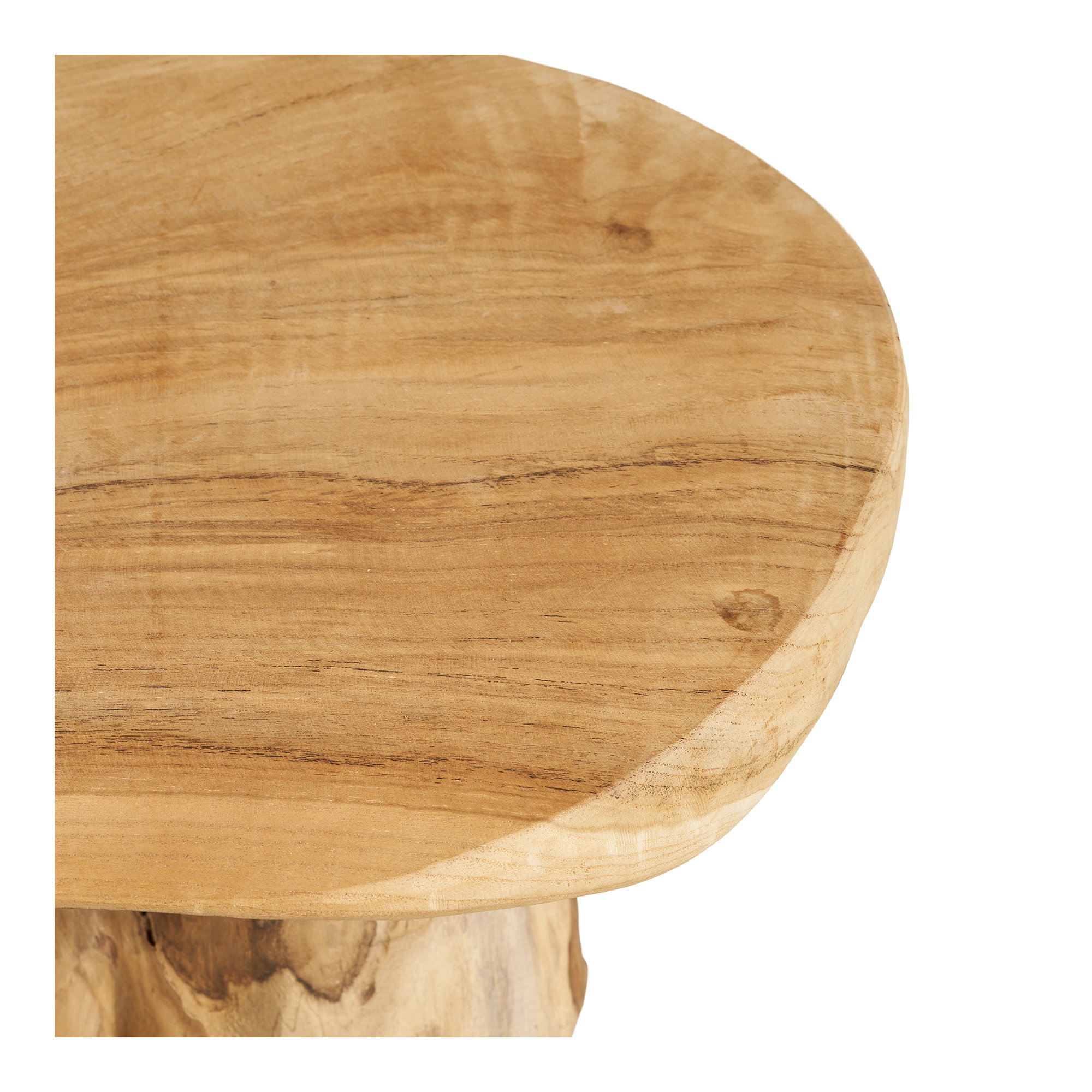 Bijzettafel Prennond Teak Ø40 cm - Afbeelding 5