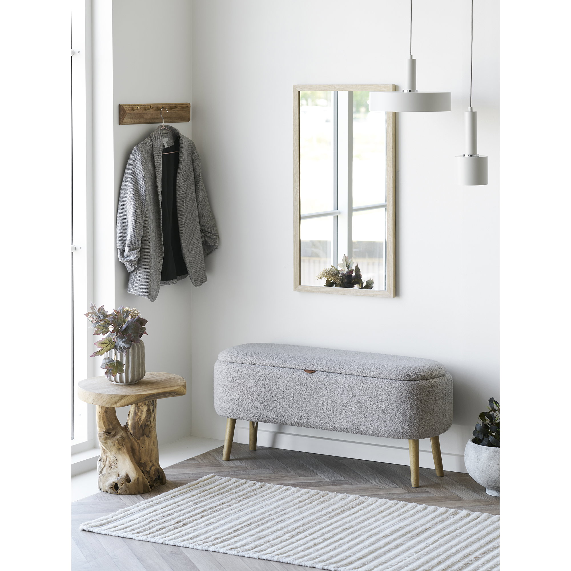 Bijzettafel Prennond Teak Ø40 cm - Afbeelding 8