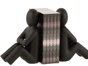 Boekensteun Faubor Polyester Zwart - Set van 2
