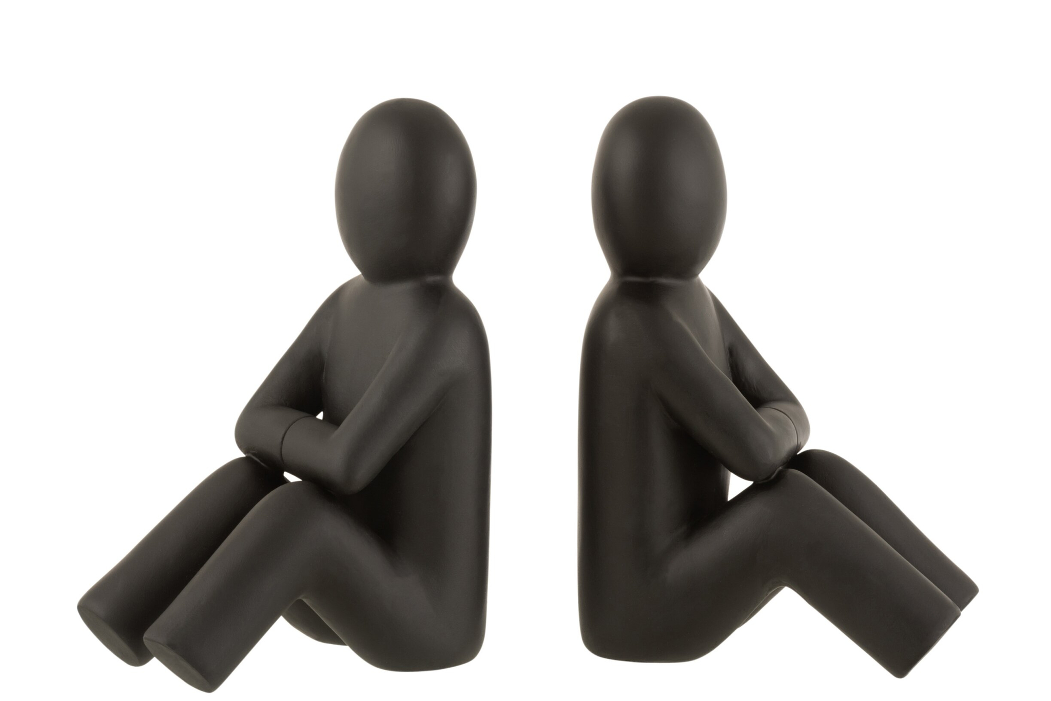 Boekensteun Faubor Polyester Zwart - Set van 2 - Afbeelding 3