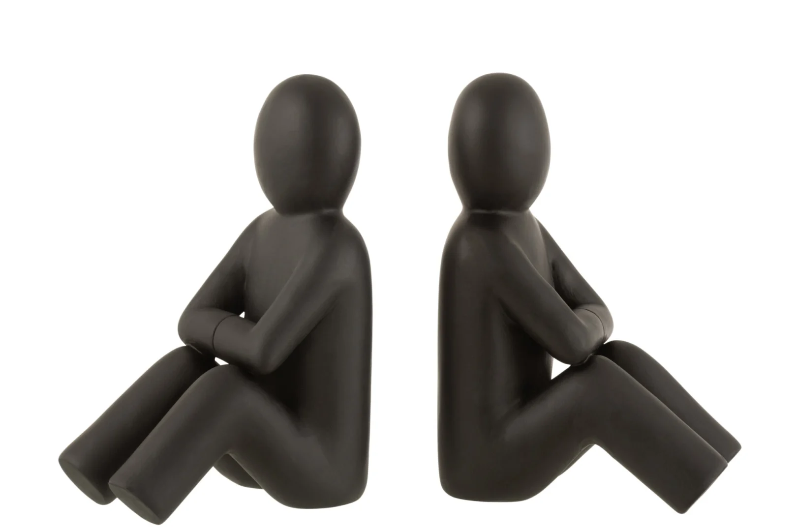 Boekensteun Faubor Polyester Zwart - Set van 2 - Afbeelding 3