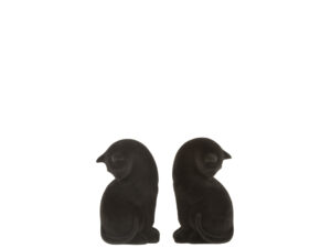 Boekensteun Prooskir Polyester Zwart - Set van 2