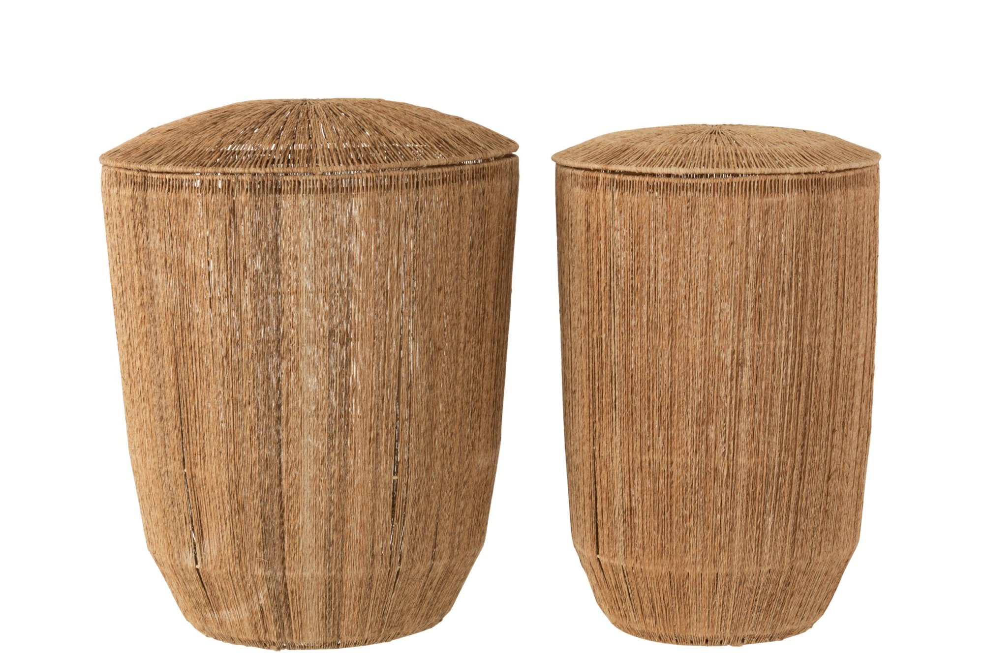 Mand Kleinto Jute Naturel - Set van 2 - Afbeelding 2
