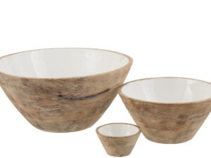 Kom Stoorrura Mangohout Wit