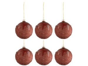 Opbergdoos Treltil Glas Bordeaux
