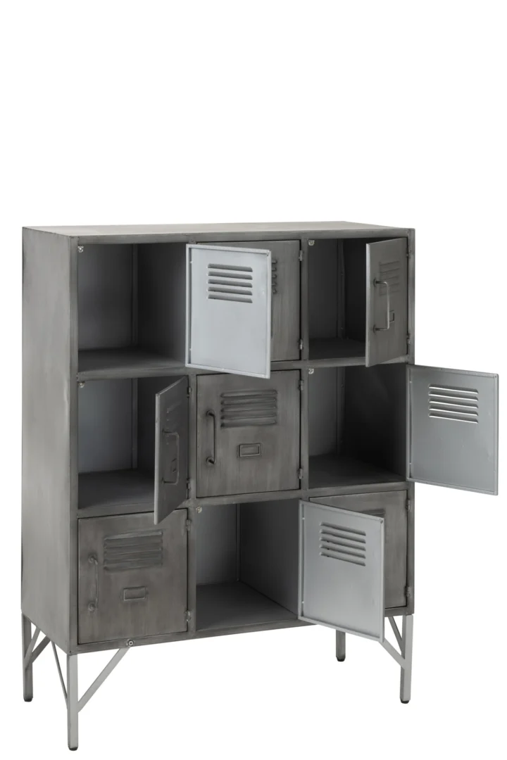 Kast Slooda Zilver 86 cm - Afbeelding 7