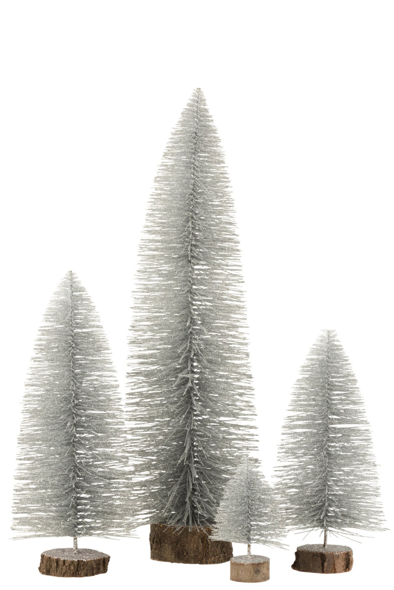 Kerstboom Kliemona Pvc Zilver H61 cm