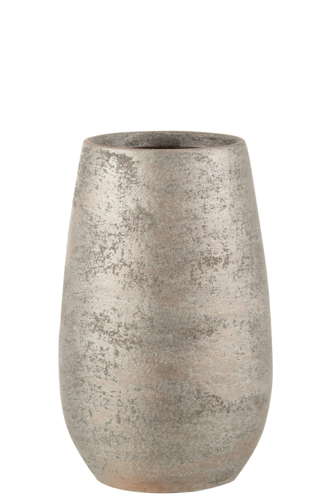 Vaas Dunsero Terracotta Zilver H31 cm - Afbeelding 5
