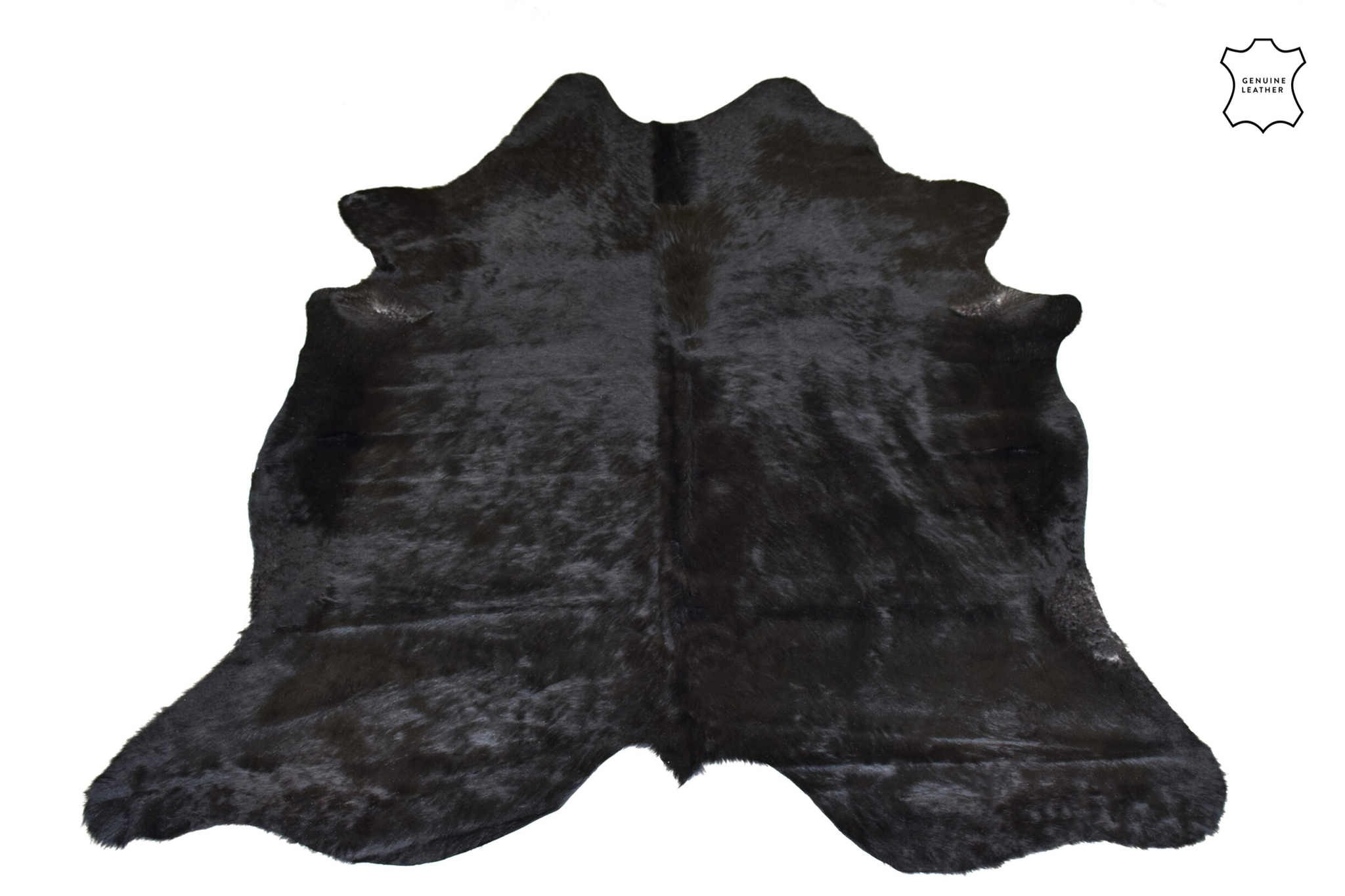 Koeienhuid Flibano Zwart 225x218 cm - Afbeelding 3