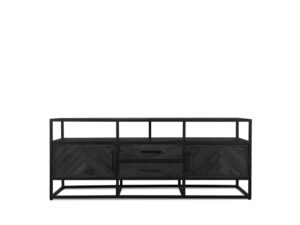 TV-meubel Trundy Zwart