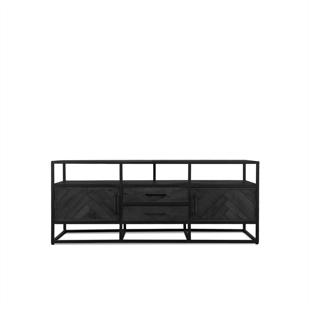 TV-meubel Trundy Zwart