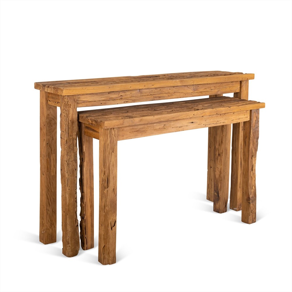 Bijzettafel Butea 120 cm - Set van 2 - Afbeelding 2