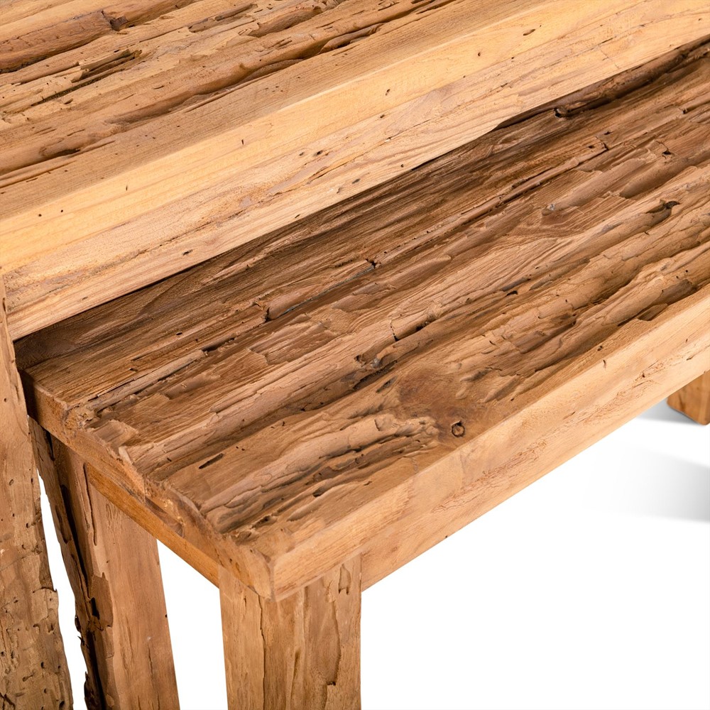 Bijzettafel Butea 120 cm - Set van 2 - Afbeelding 3
