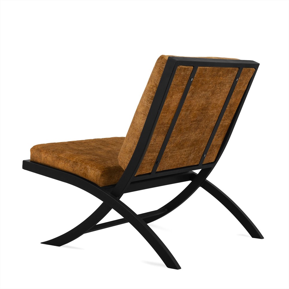 Fauteuil Skundello Cognac - Afbeelding 4