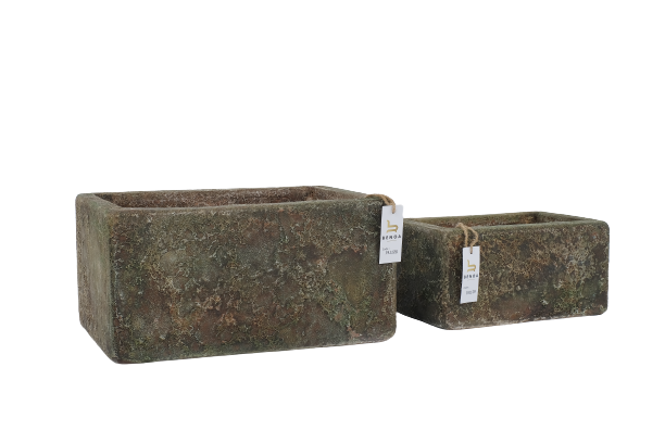 Vaas Brisko H20 cm - Set van 2 - Afbeelding 2