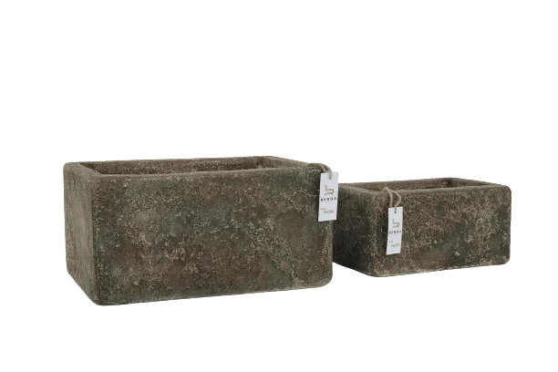 Vaas Brisko H20 cm - Set van 2 - Afbeelding 2