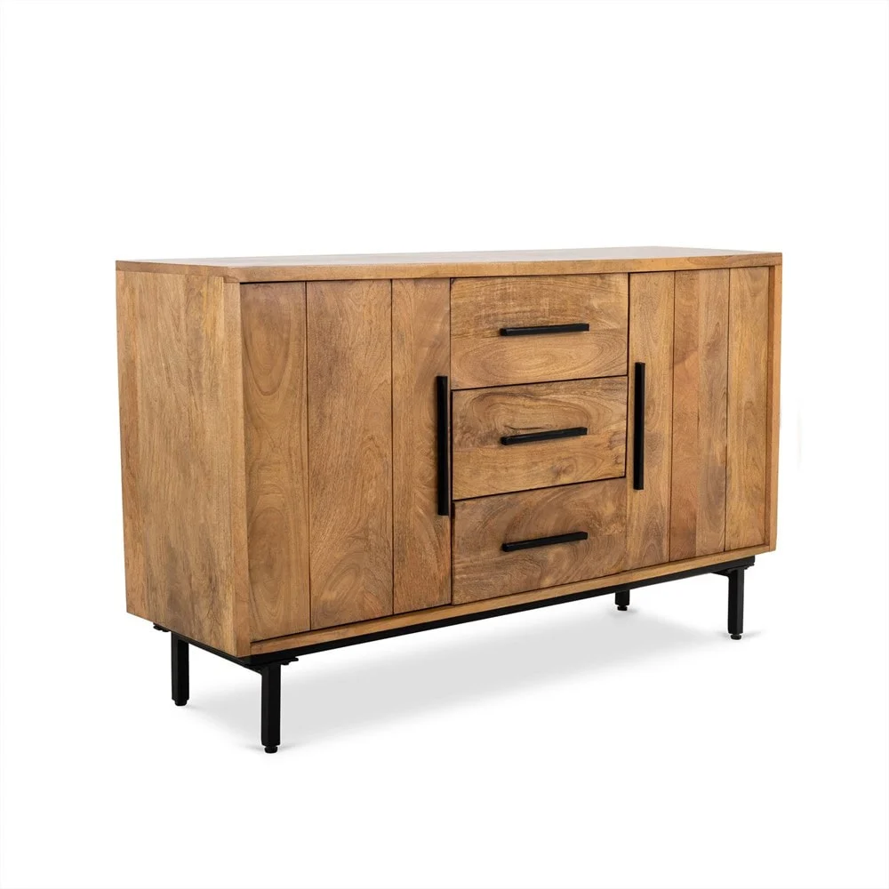 Dressoir Geirond Zwart - Afbeelding 2