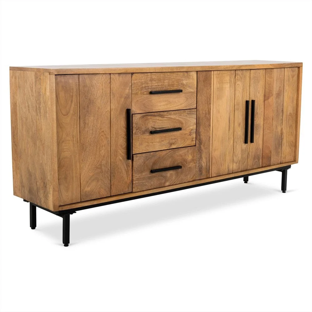Dressoir Primund 40X180 40x180 cm mangohout – foto 2