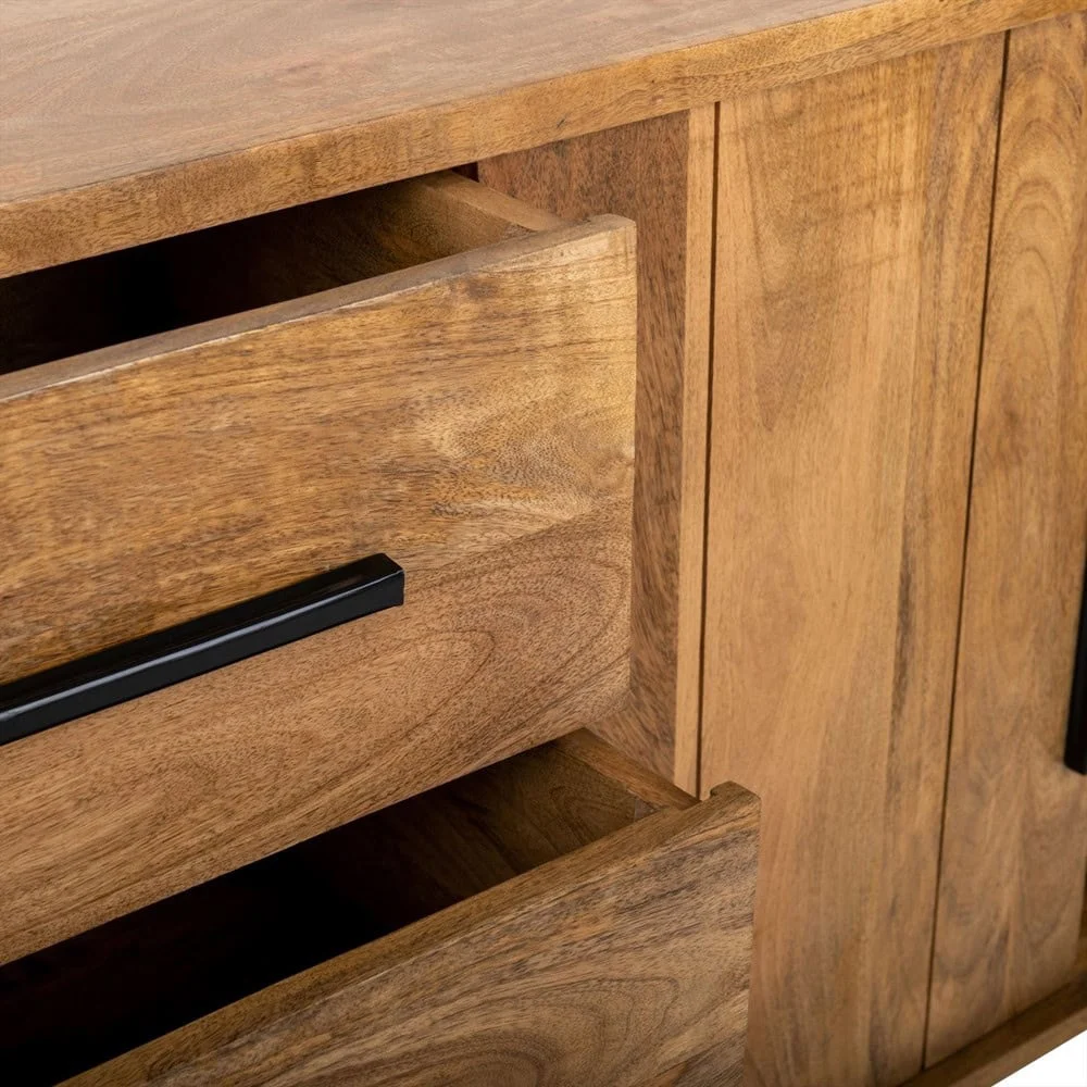 Dressoir Primund 40X180 40x180 cm mangohout – foto 3