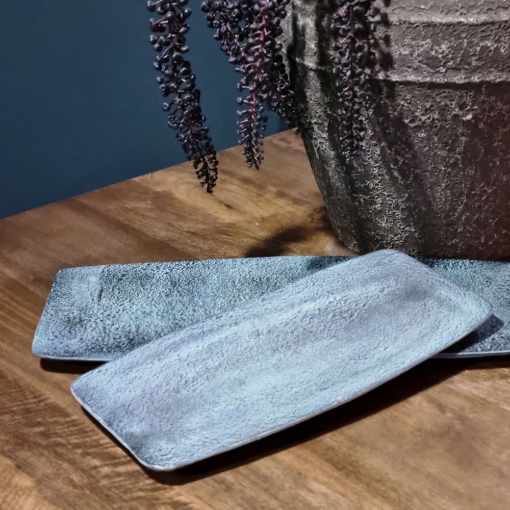 Bord Roorello Blauw - Set van 4 - Afbeelding 3