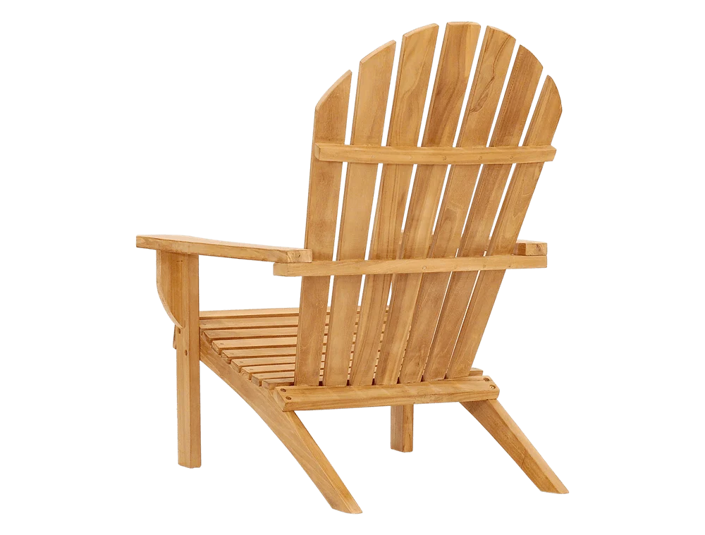 Loungestoel Sliernura Naturel Hout – foto 3